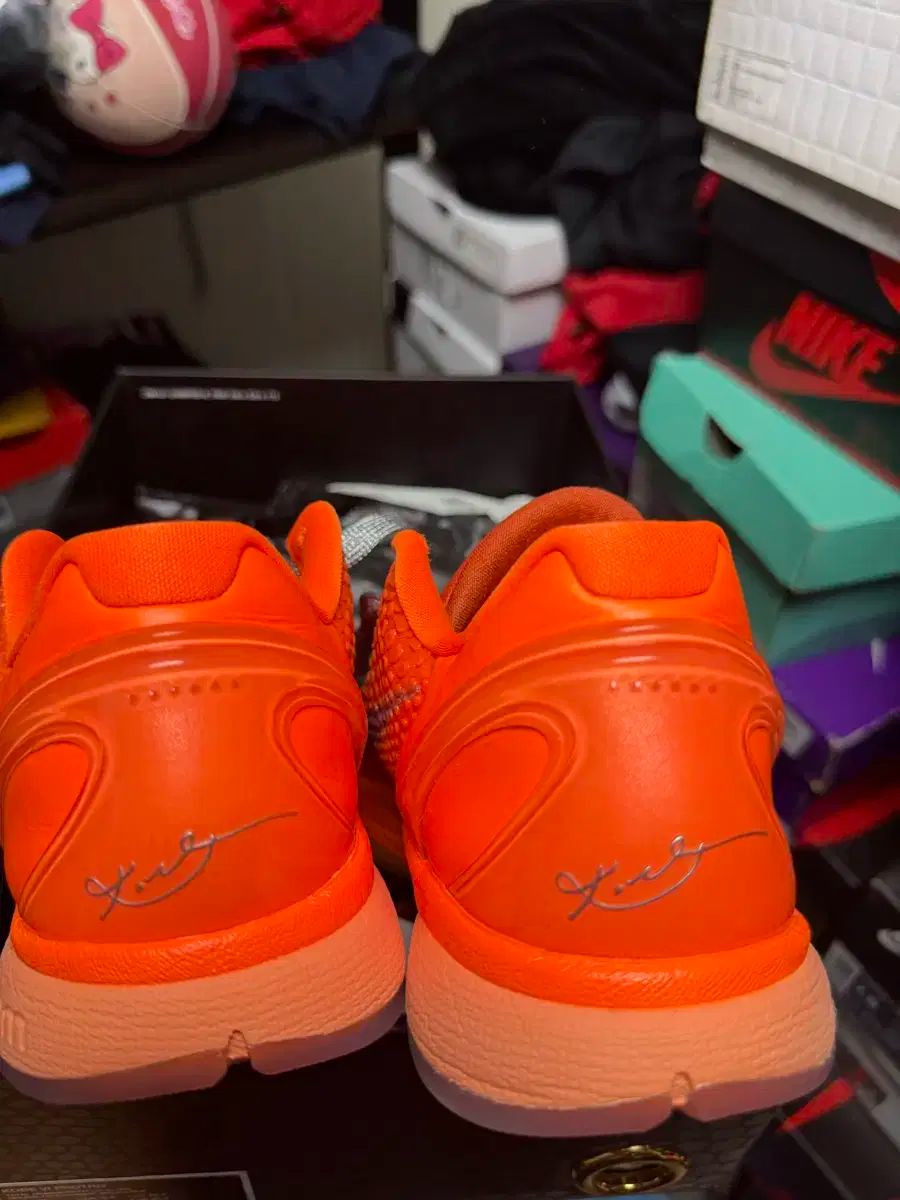  ナイキ コービー6 プロトロ オレンジ シューズ(男性用) バスケットボール