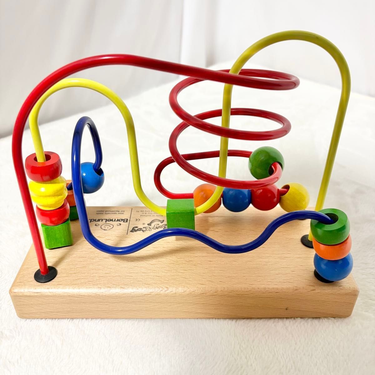 BorneLund ボーネルンド オリジナル積み木 カラー ルーピング ウーギー