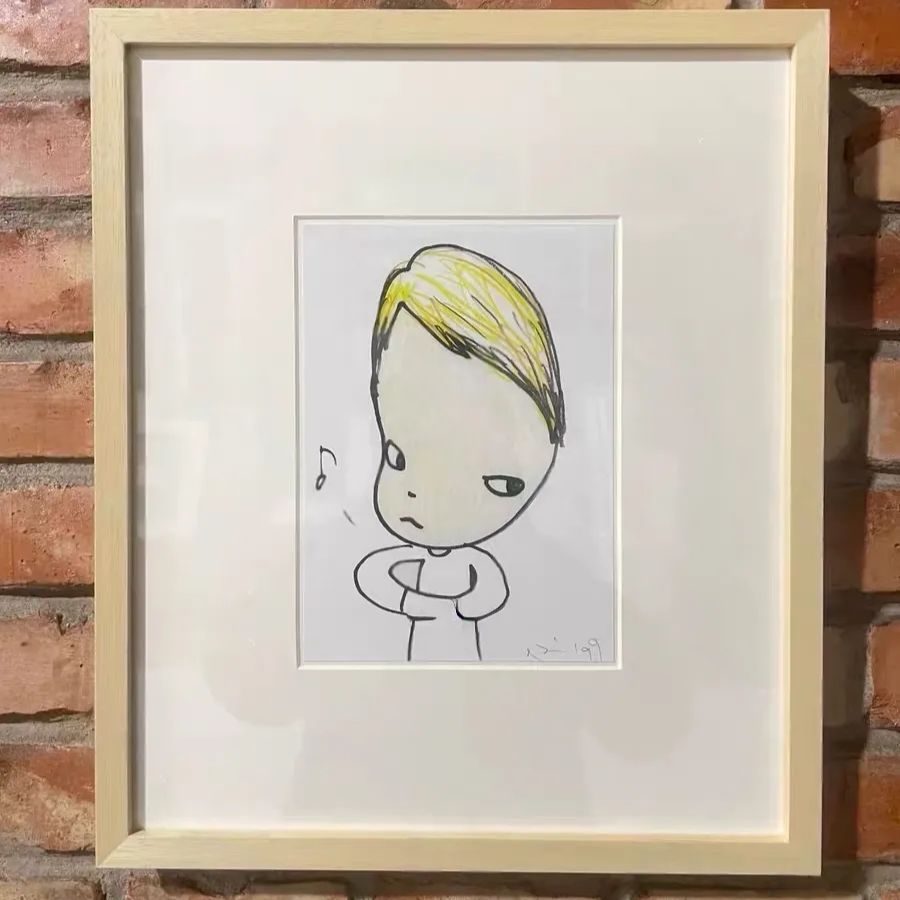 奈良美智 版画 1999年作「Yoshitomo Nara」 限定エディション 奈良美智