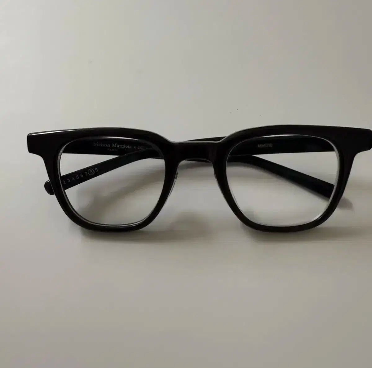 メゾン マルジェラ MM110 ブラック メガネ