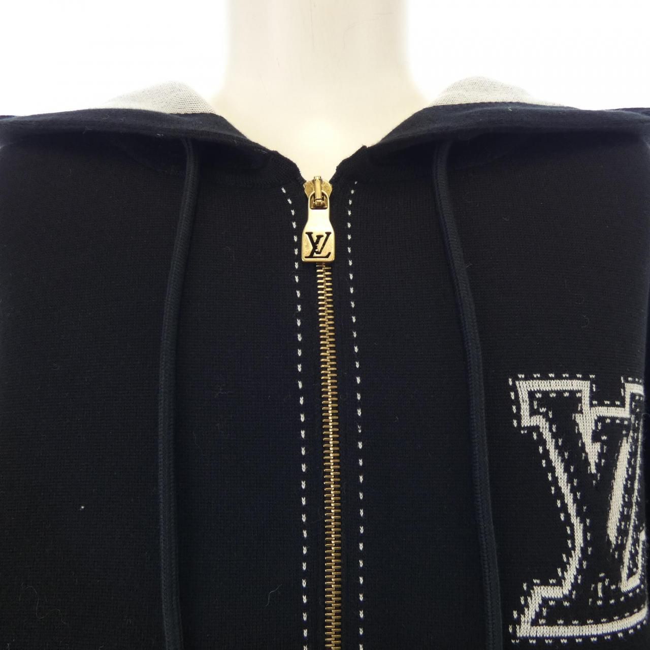 ルイヴィトン LOUIS VUITTON グラフィックインターシャジップコットン