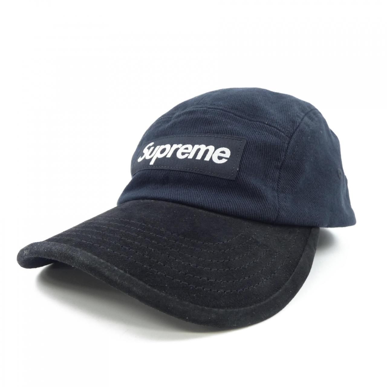 シュプリーム SUPREME SUEDE VISOR CAMP CAP キャップ