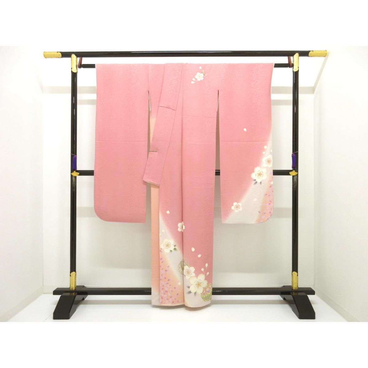 振袖 友禅金彩加工