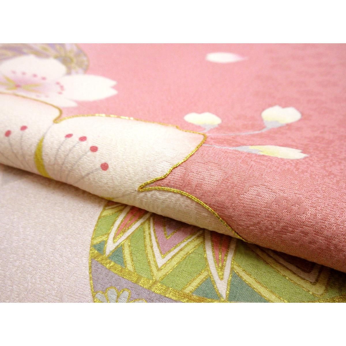 振袖 友禅金彩加工