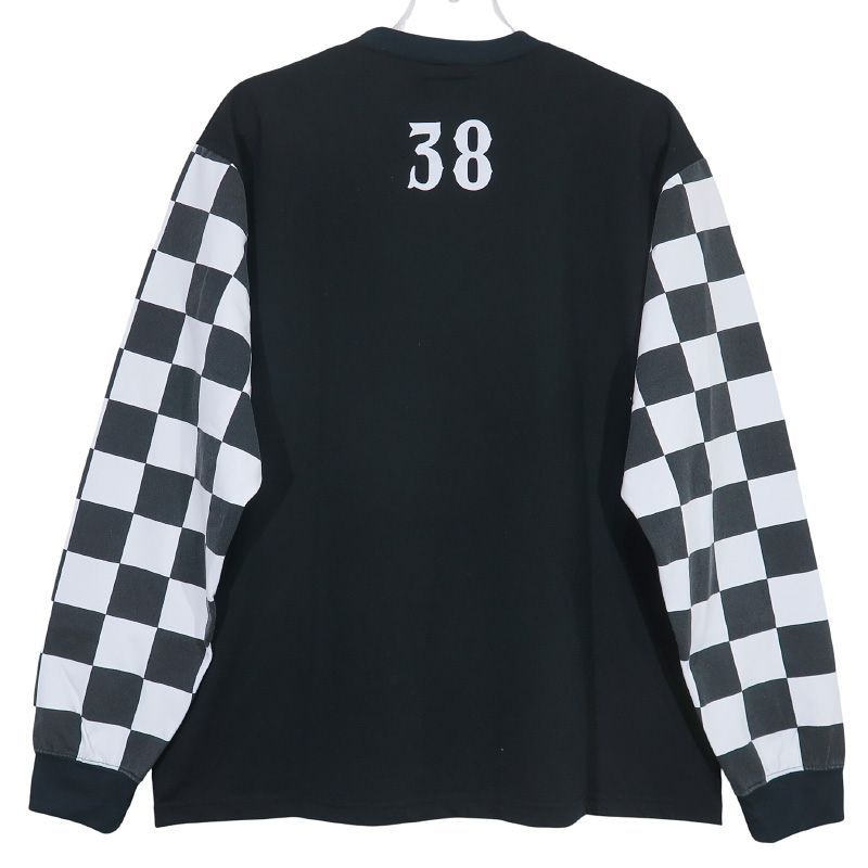 トップス CAPTAINS HELM CHECKER UV&DRY PRIMEFLEX CAPTAINS HELM キャプテンズヘルム CHECKER UV&DRY PRIMEFLEX L/S TEE