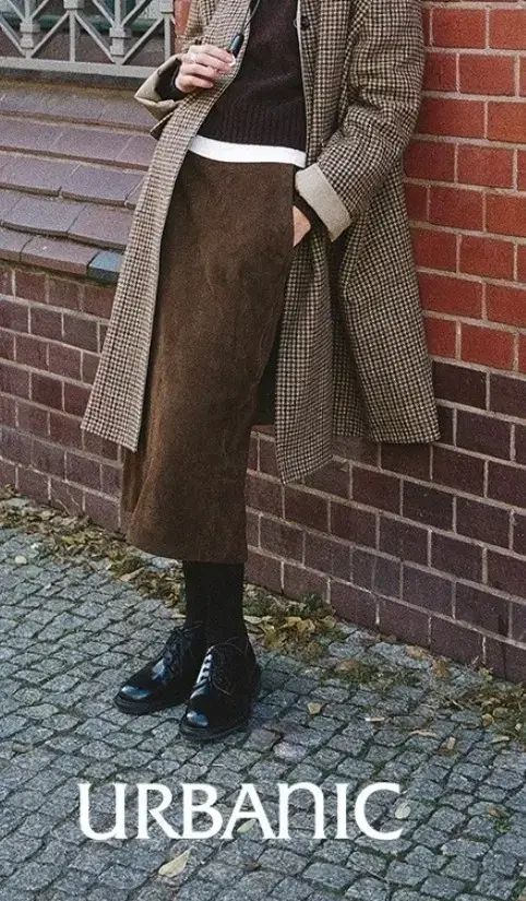 urbanic30 スウェード スカート