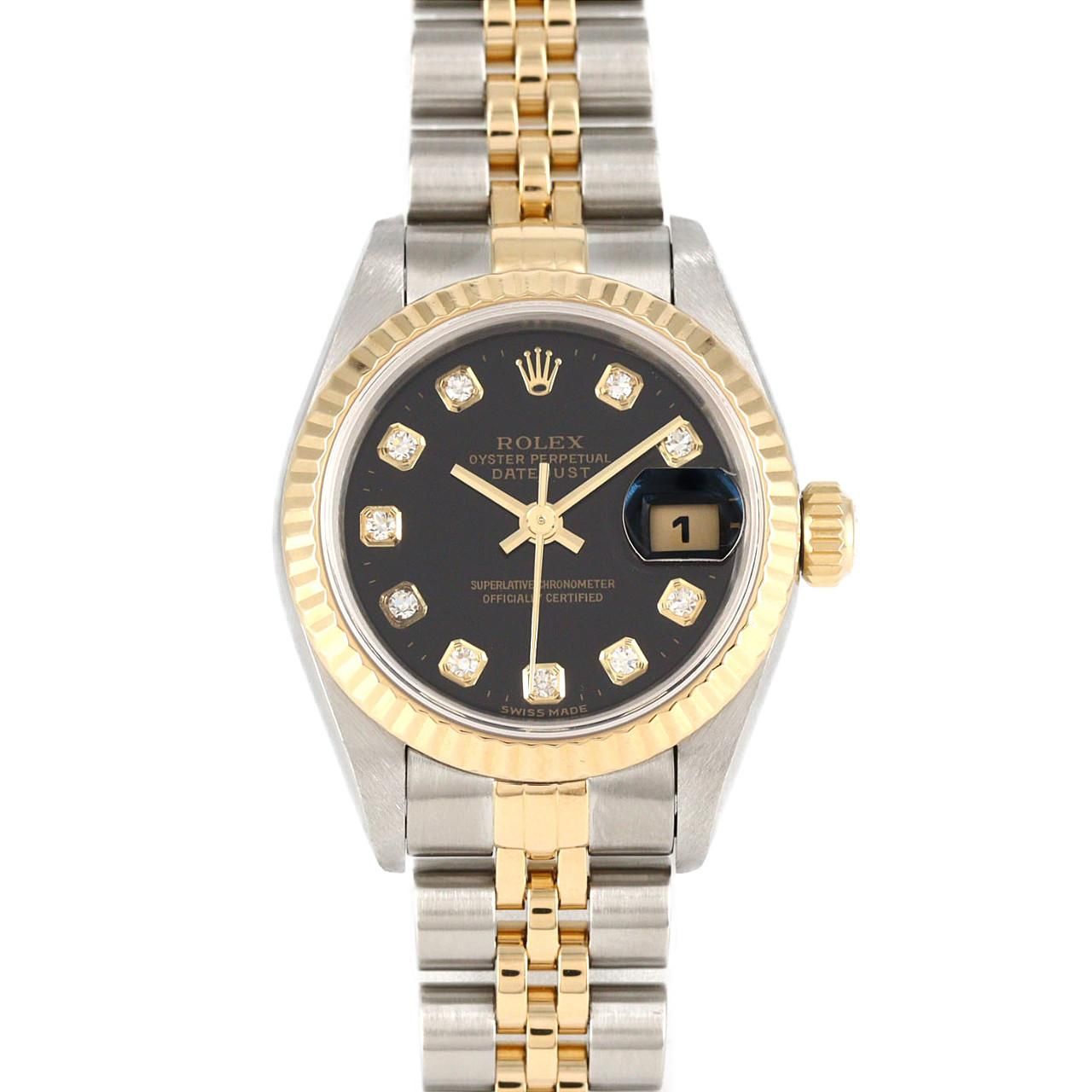 ロレックス デイトジャスト 69173G SSxYG 自動巻 U番 - メルカリ