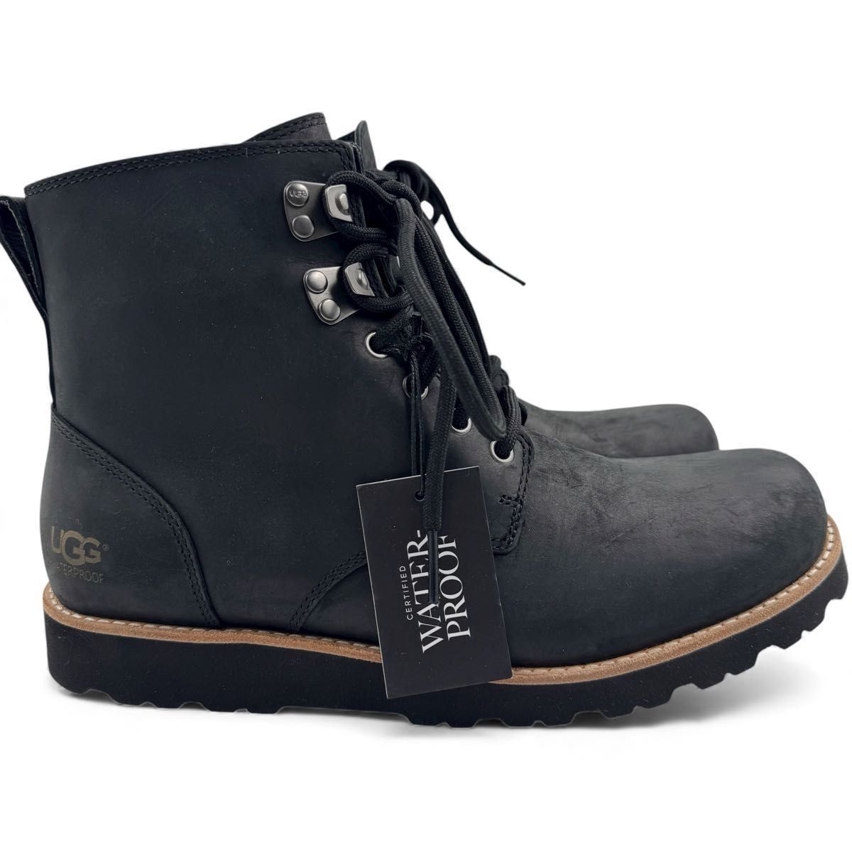 防水 レースアップ