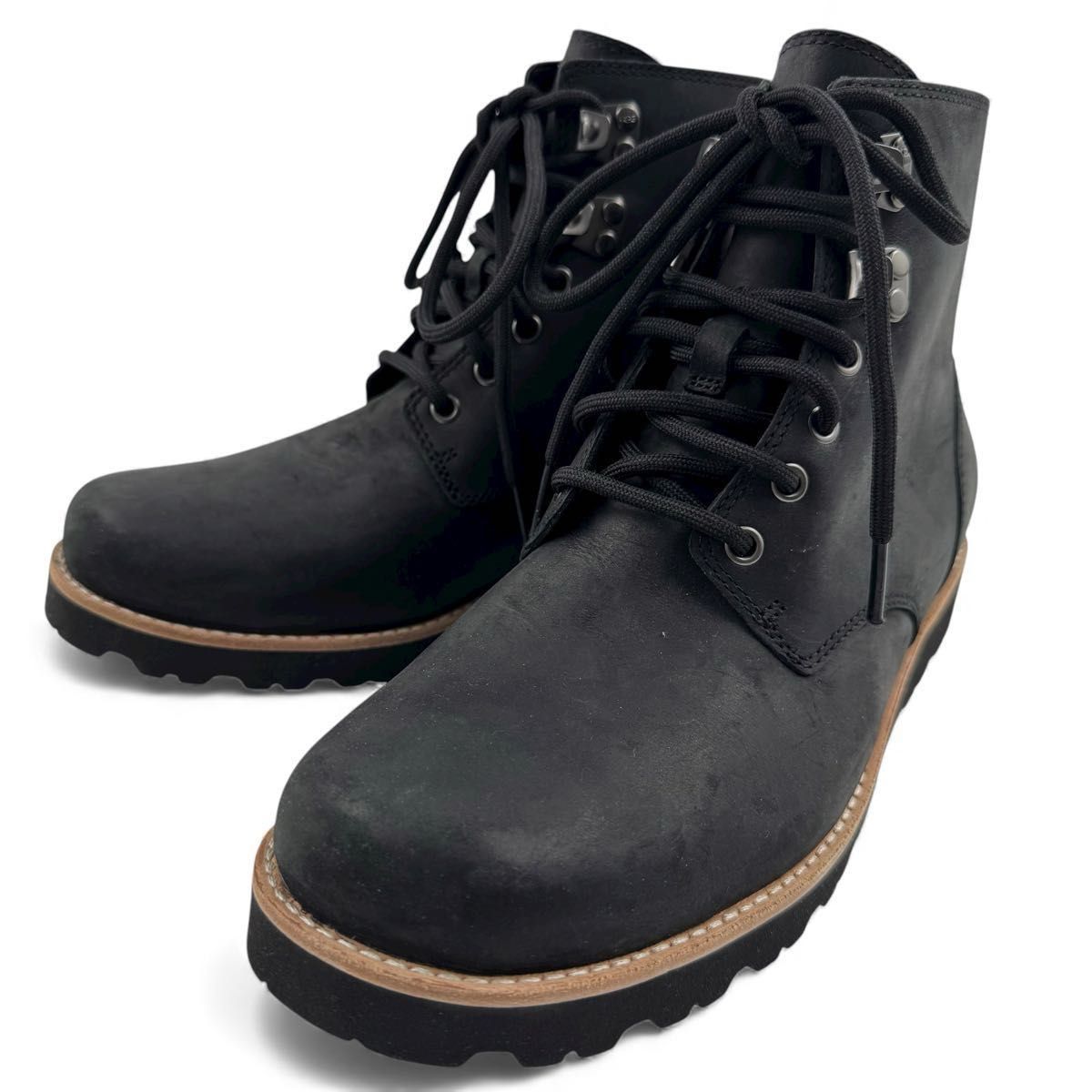 品 UGG RITTER BOOT Water Proof アグ リッター ブーツ 防水 レースアップ 黒 26cm