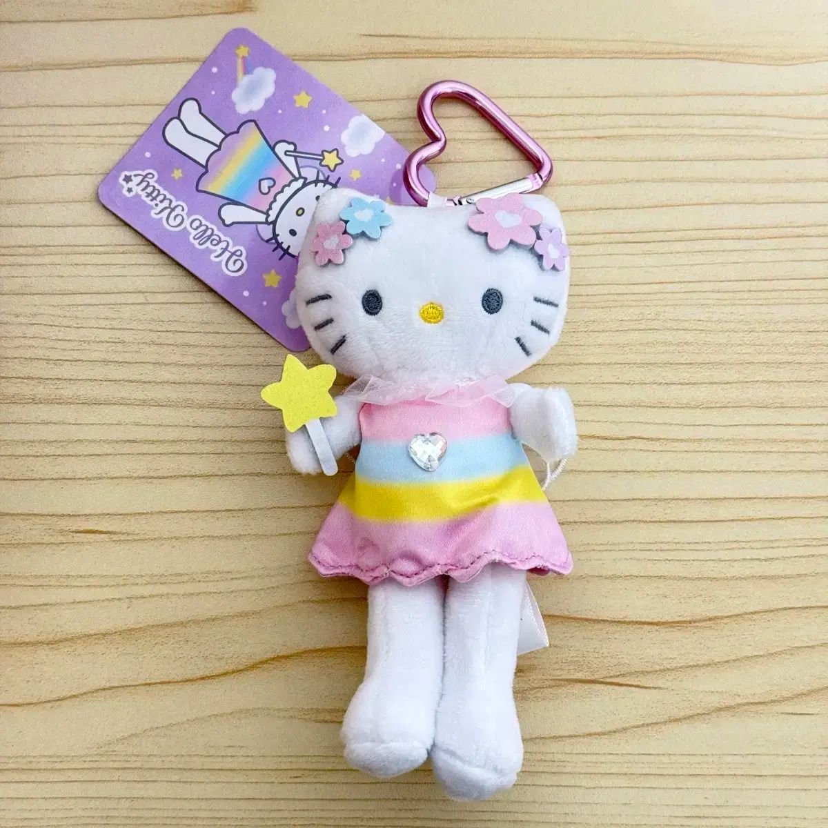妖精 ロング キーホルダー hello kitty(ハローキティ) ぬいぐるみ