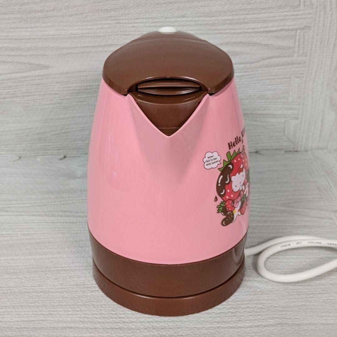 希少色 ハローキティ Hello Kitty 電気ケトル 1.2L チョコレート