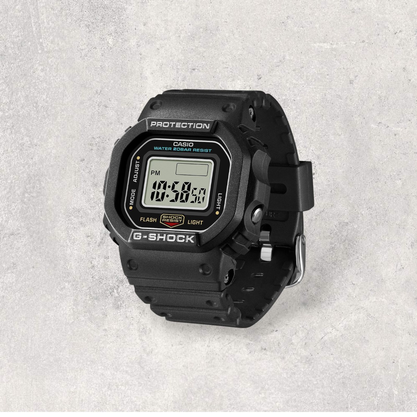 CASIO G-SHOCK nano DWN-5600-1JR ブラック リングウォッチ 指時計