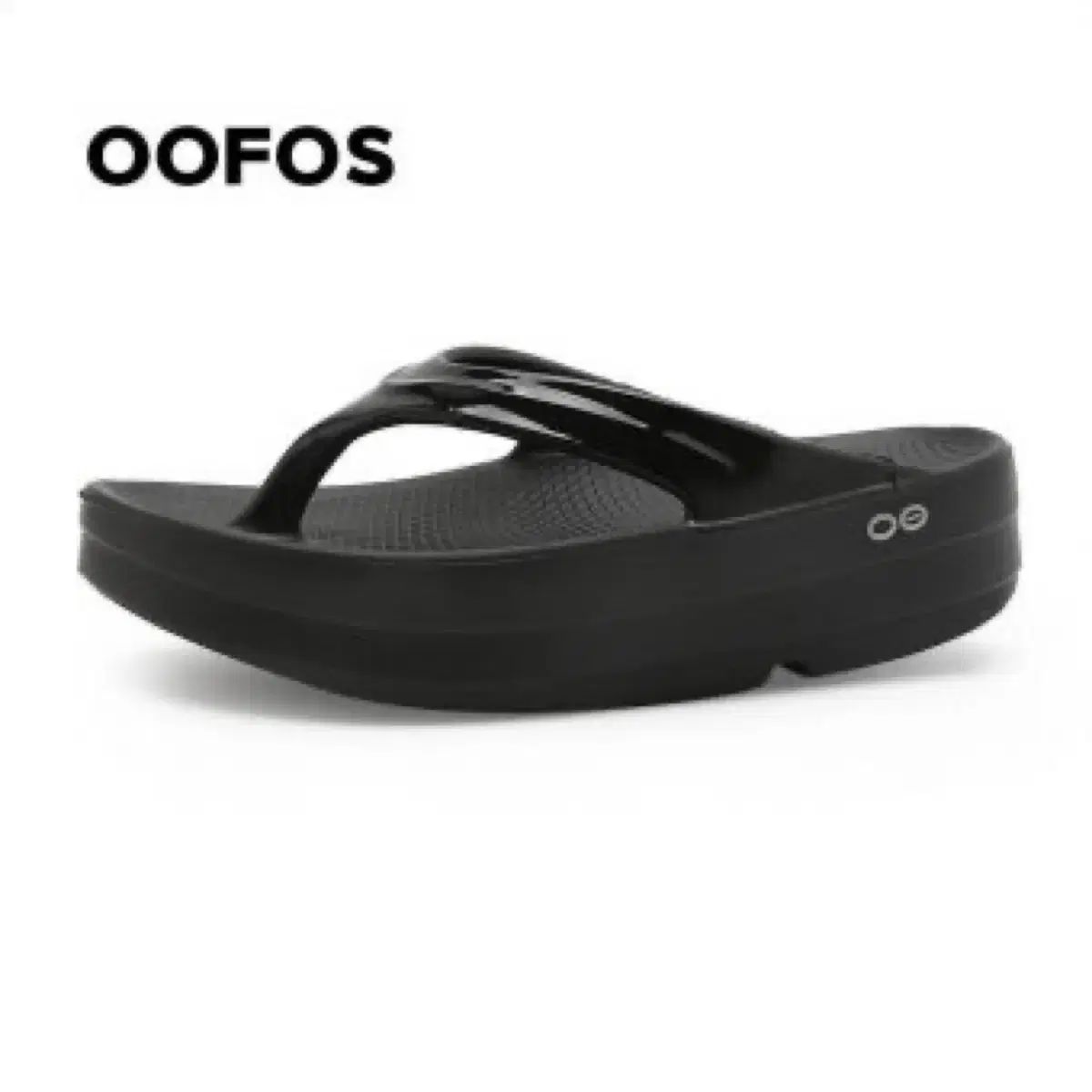 ウーフォス ウララ オメガ フラットフォーム ビーチサンダル ブラック 240
