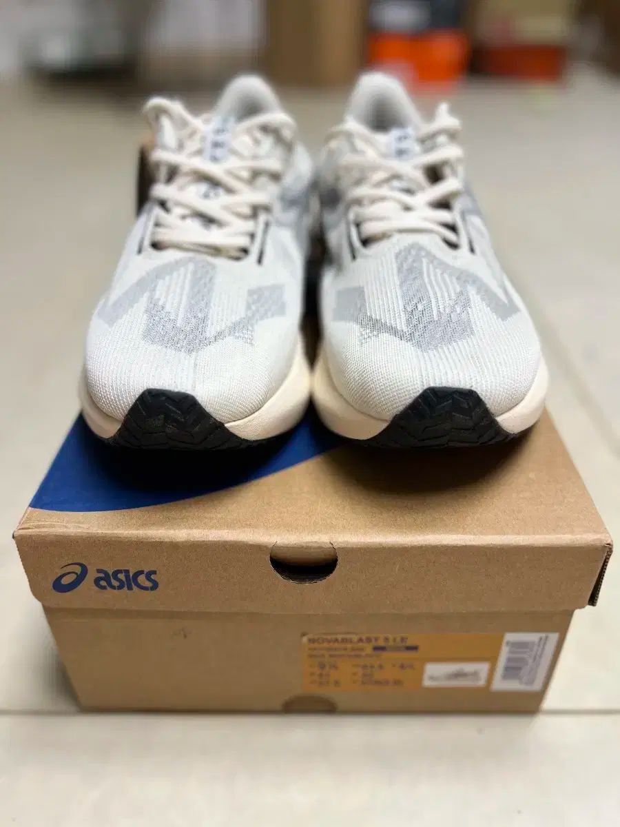 アシックス ノヴァブラスト5 LE オートミール ブラック 275