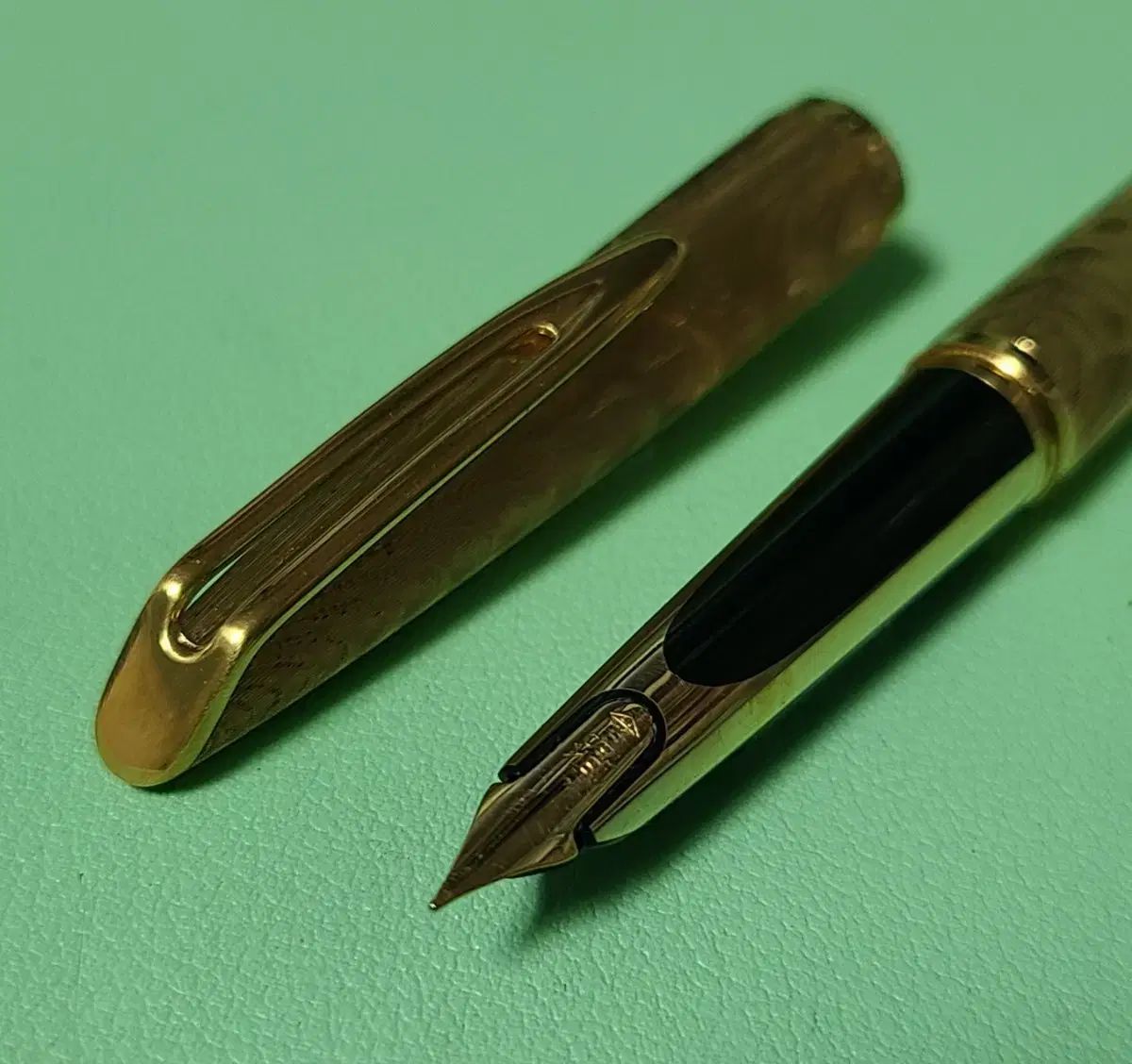 ウォーターマン CF Plaque ORG 18 K 万年筆