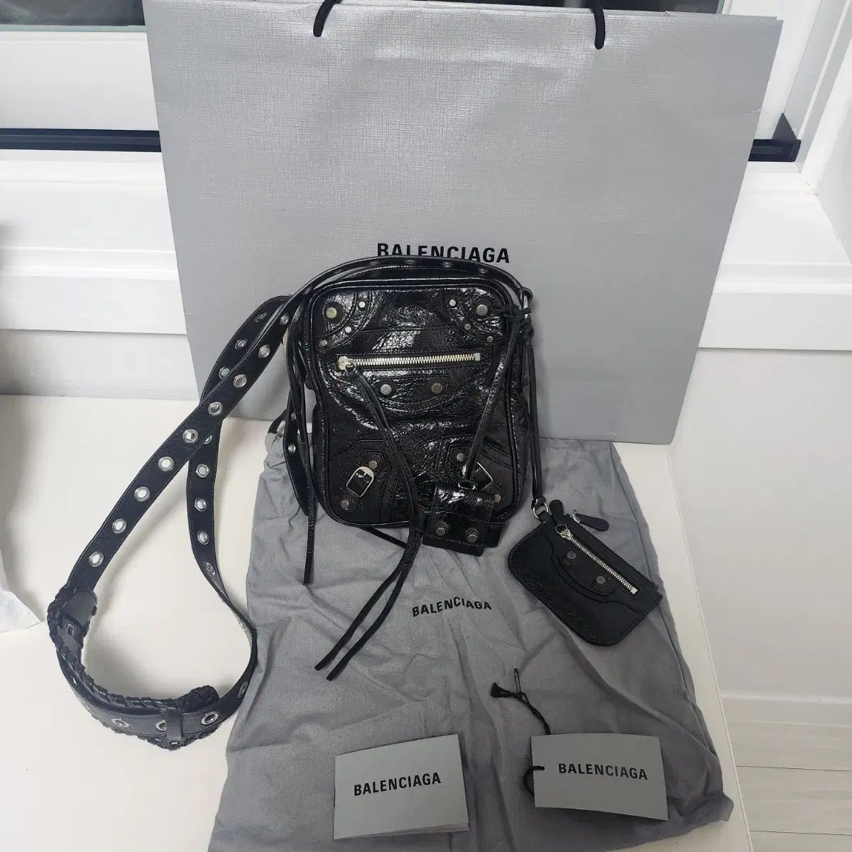 バレンシアガ ルカゴール ボディ クロスバック