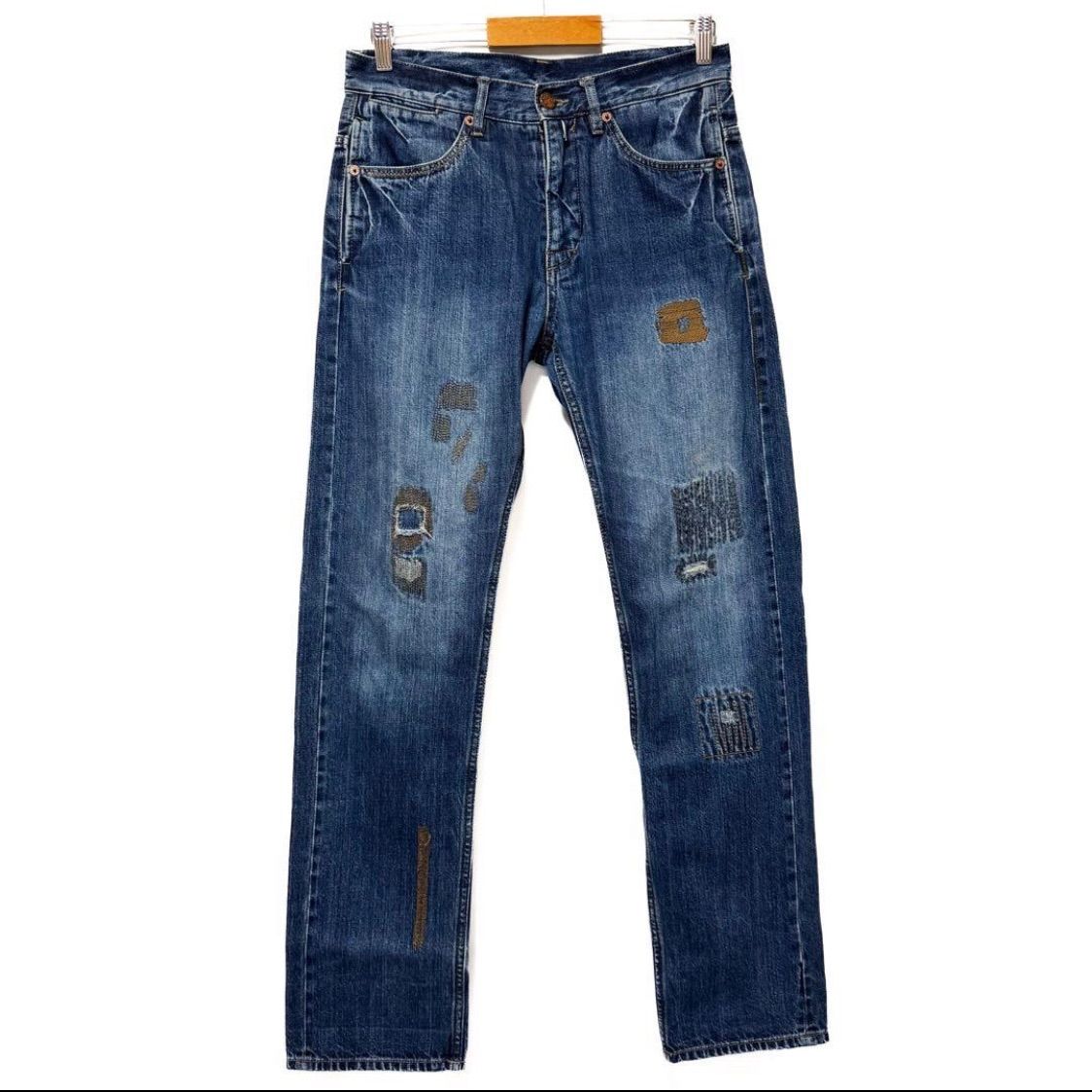 Archive 291295＝homme Parker 希少【291295=HOMME 【商品名】y2k 00's archive 瘡蓋 ダメージ加工