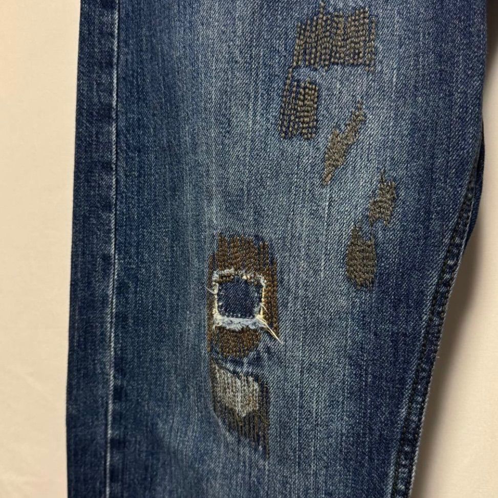 Archive 291295＝homme Parker 希少【291295=HOMME 【商品名】y2k 00's archive 瘡蓋 ダメージ加工