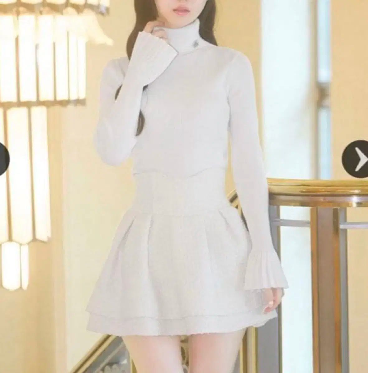 量産型 地雷系 michellMacaronツイード ミカスコート Sサイズ