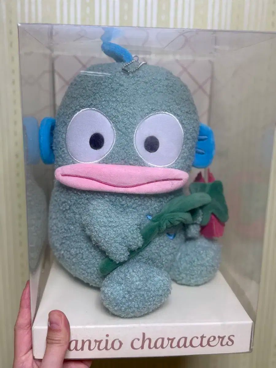 ハンギョドン カーネーション ボア ぬいぐるみ 日本