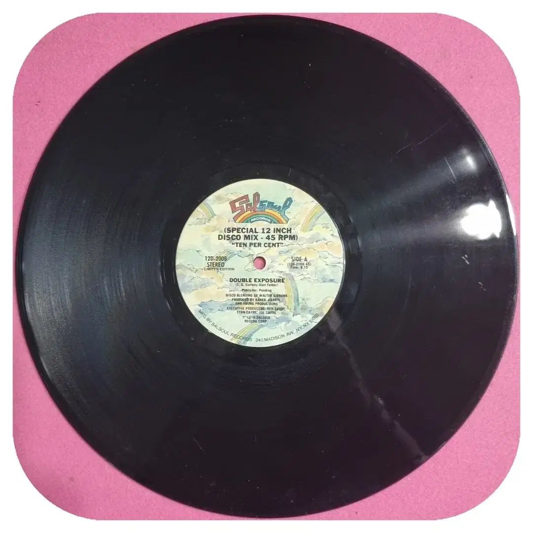 TEN PERCENT 二重露出 LP NM 45 RPM