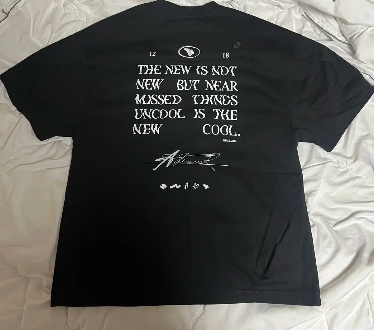 ADER ERROR Tatom logo t-shirt アーダーエラー 半袖T