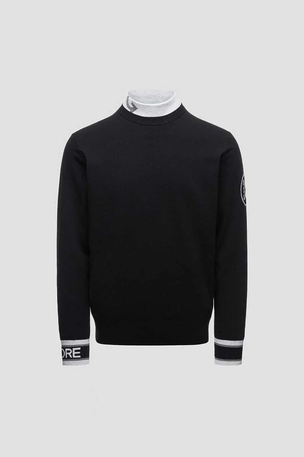 メンズ ゴルフウェア 防風ニット 現物