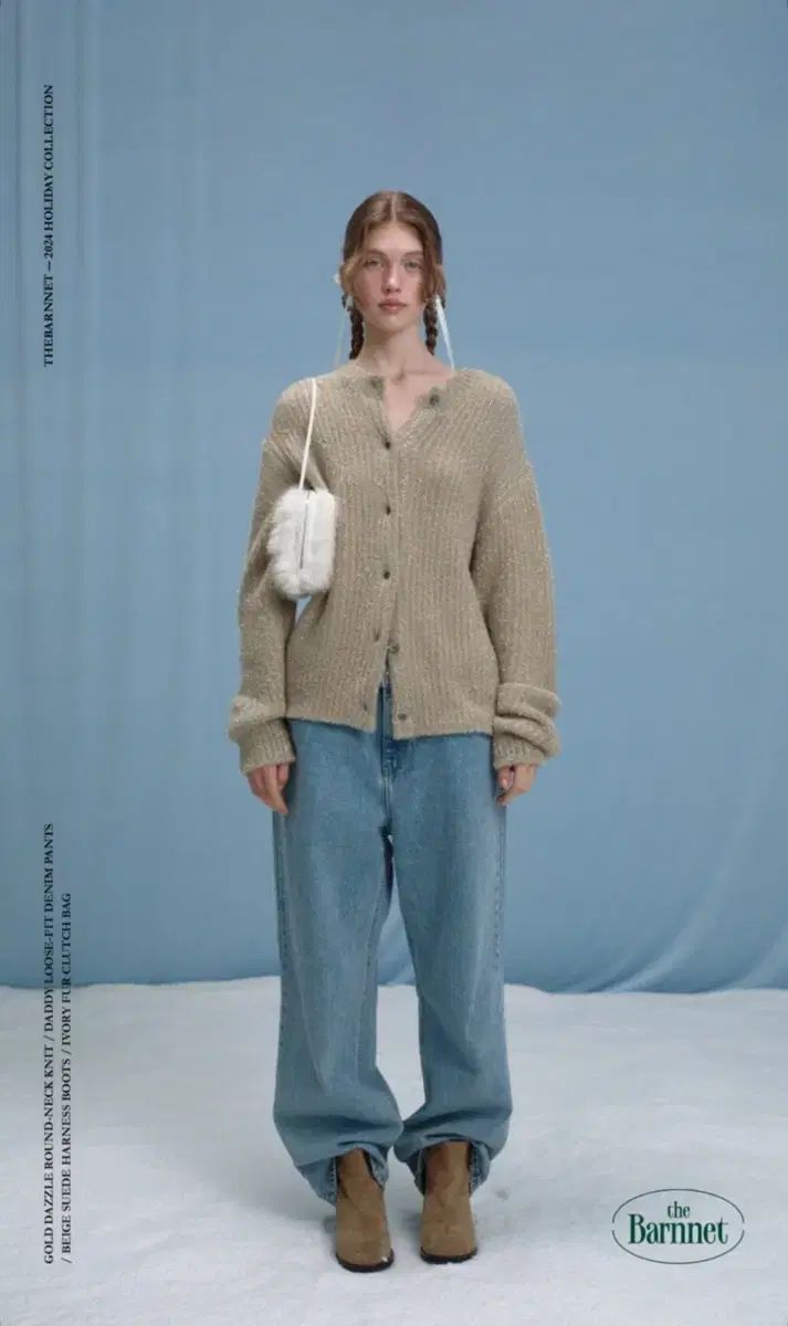 ザ バーネット ファー クラッチバッグ