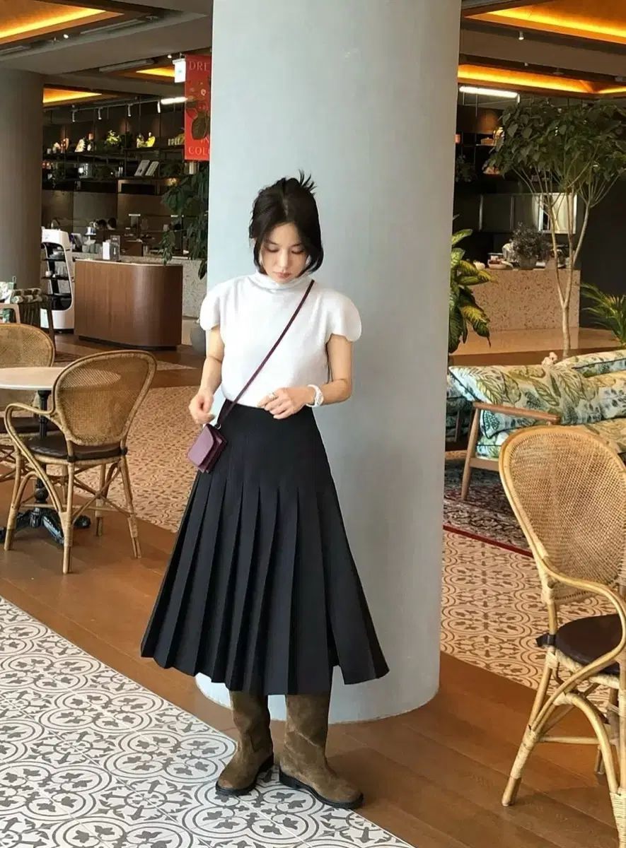 フレッシュラベル プリーツスカート