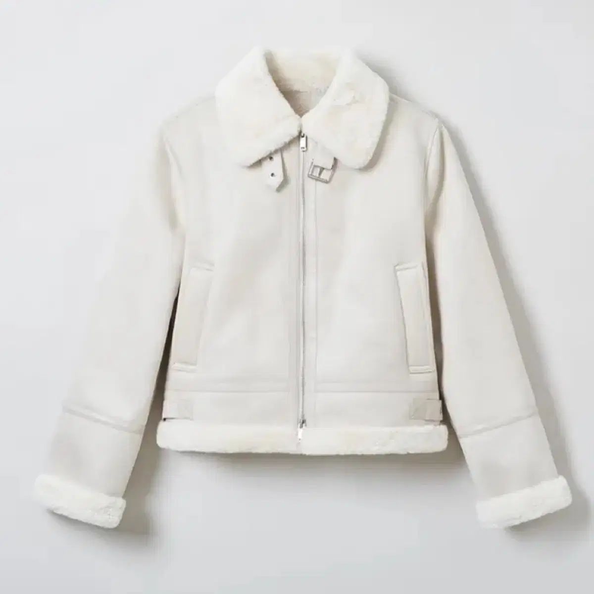 スパオ ファーバイ ムートン クリーム L