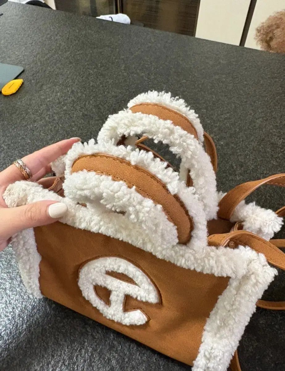 お買い物バッグ チェスナット