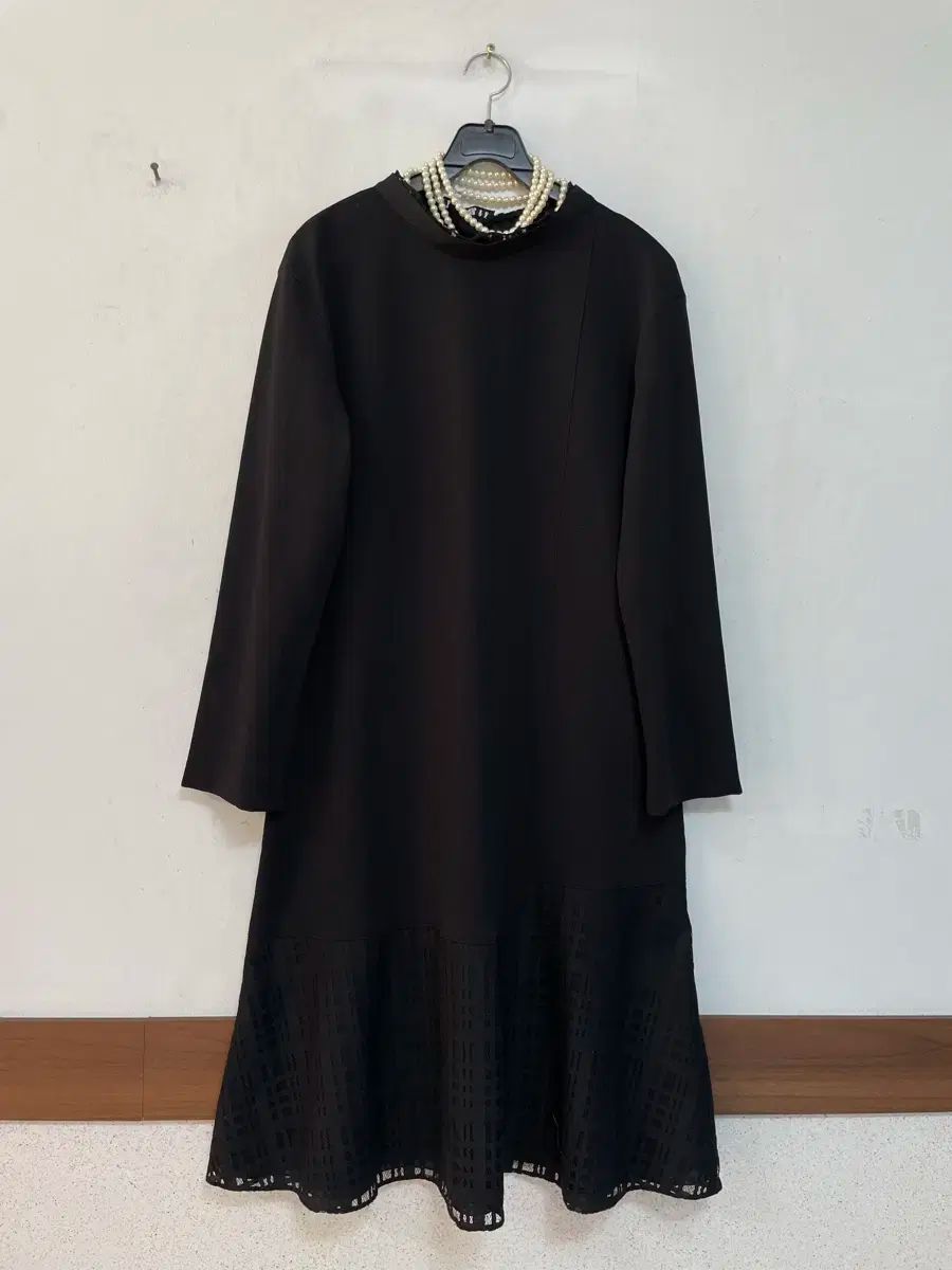 N5721 SJSJ ツートンレース ONE PIECE ロング ONE PIECE