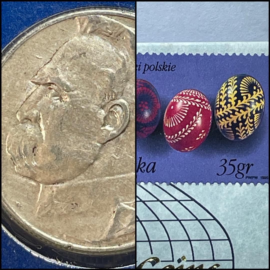 銀貨】1954年 ポーランド 5ズウォティ銀貨／フランクリンミント発行