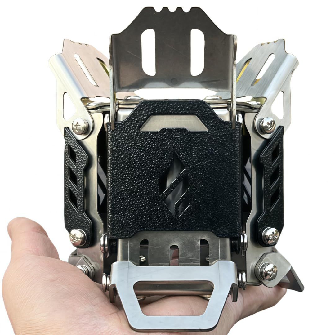 アルコールストーブ 高火力 五徳付き アルコールバーナー バーナー アルスト キャンプストーブ ソロキャンプ 焚き火台 コンパクト ポータブルストーブ バックパッキング 持ち運びが簡単 キャンプ 防災 家庭用 調理 暖炉 卓上暖炉 火の癒し 屋内 屋外用