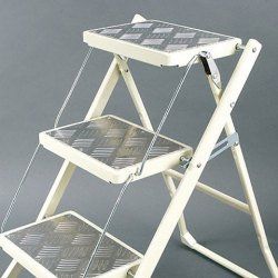 ダルトン Dulton ステップチェア アイボリー 3ステップス 100-252 IV