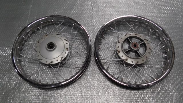 カブ110プロ JA 07 3004 xxx の ホイールセット M 12