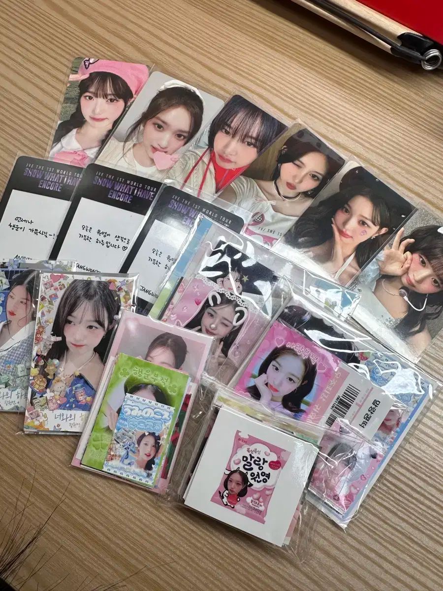 IVE アイヴ トレカ ウォニョン WONYOUNG チャンウォニョン アン ユジン AN YUJIN カウル レイ イソ トレカ 非公式グッズ まとめ