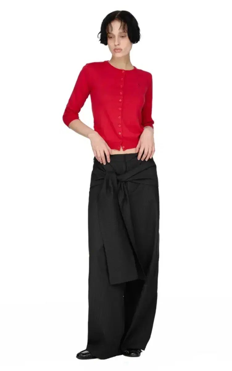  썬번 프로 プロジェクト sunburnproject stripe tie pants スラックス パンツ