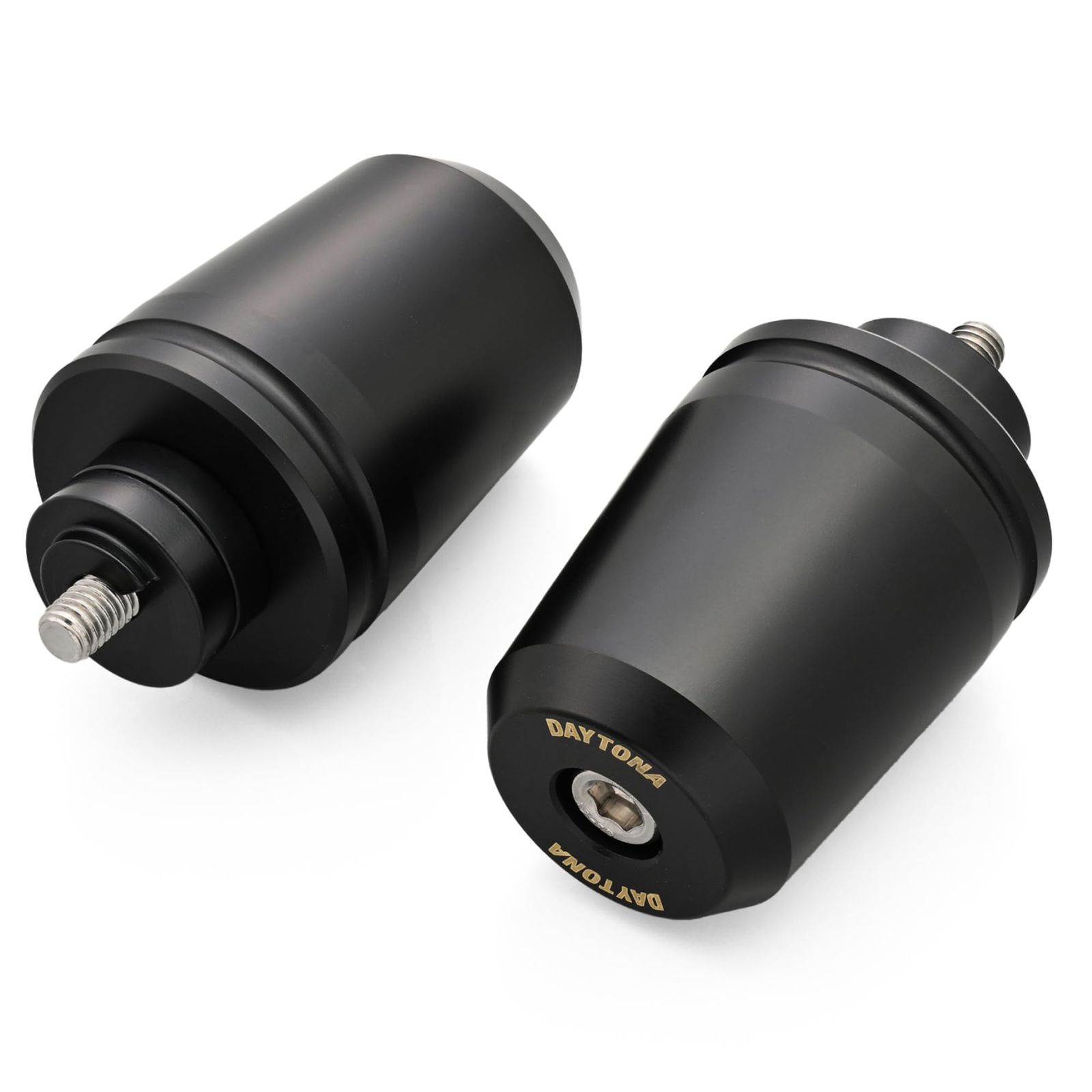 デイトナ Daytona バーエンド バイク ホンダ スズキ M 6 用 超ヘビーウェイトバーエンド ブラック 61555