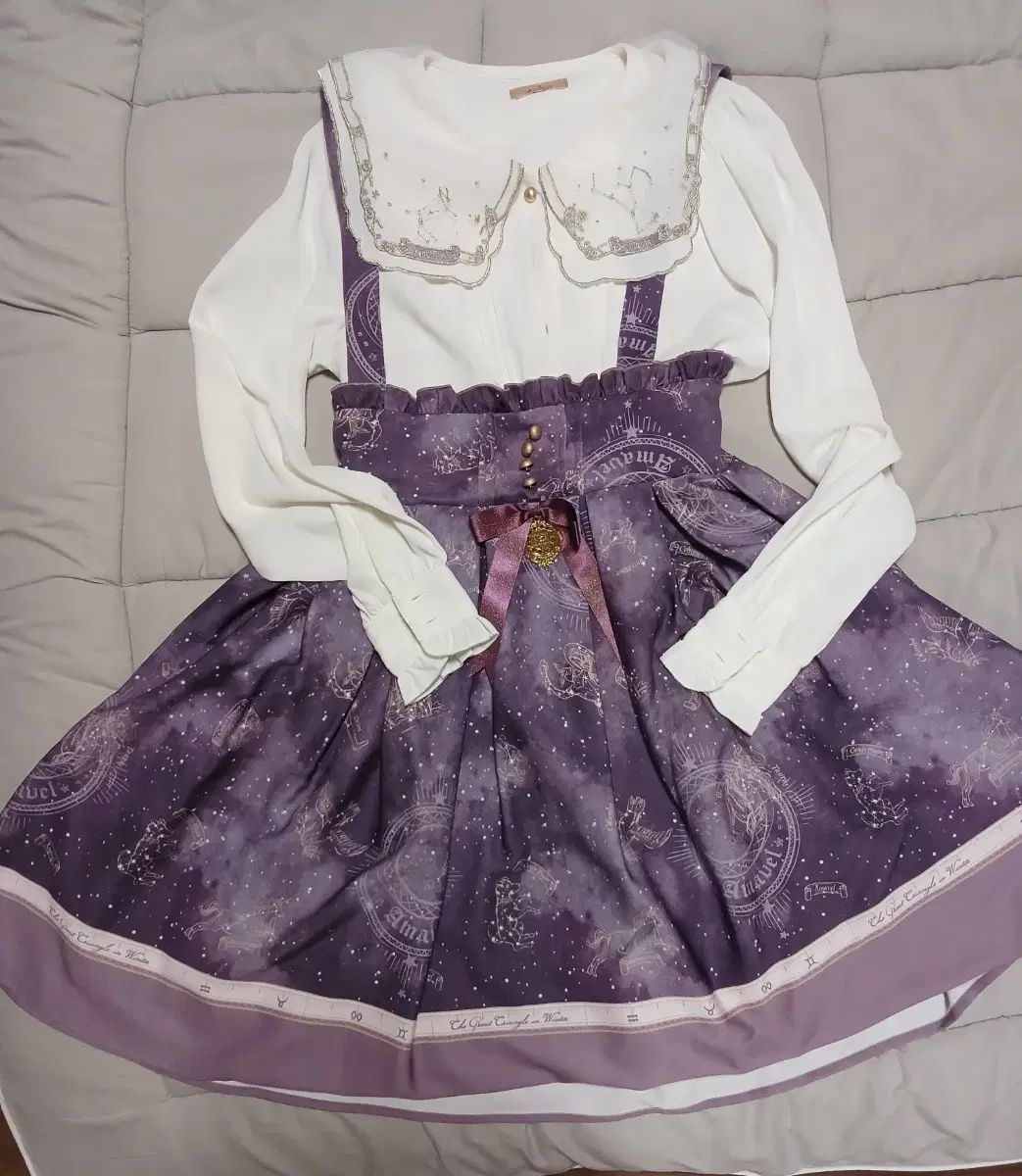 アマベル 星座 スカート ジャンプスカート ブラウス セット