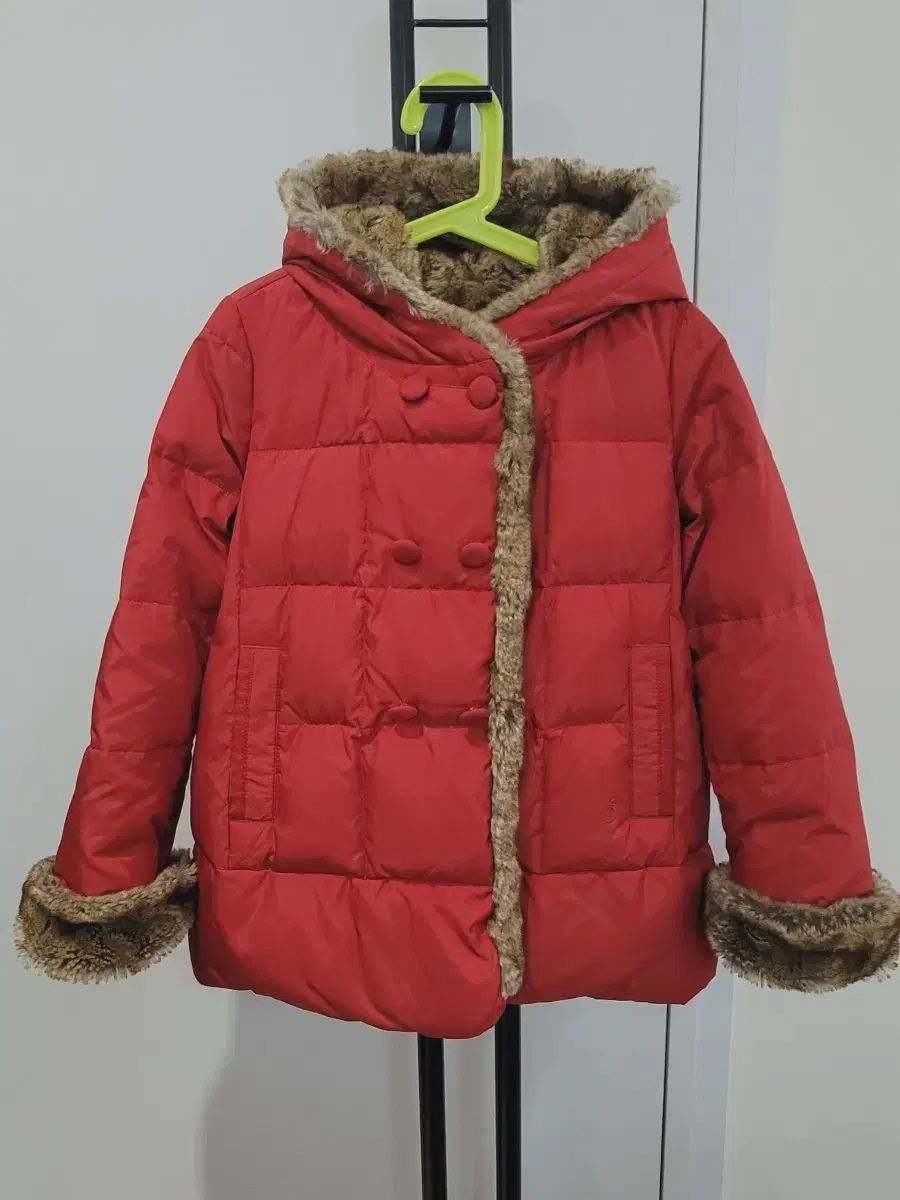 ビーンポール エコーファー トリミング ダウン パディング フード コート 120