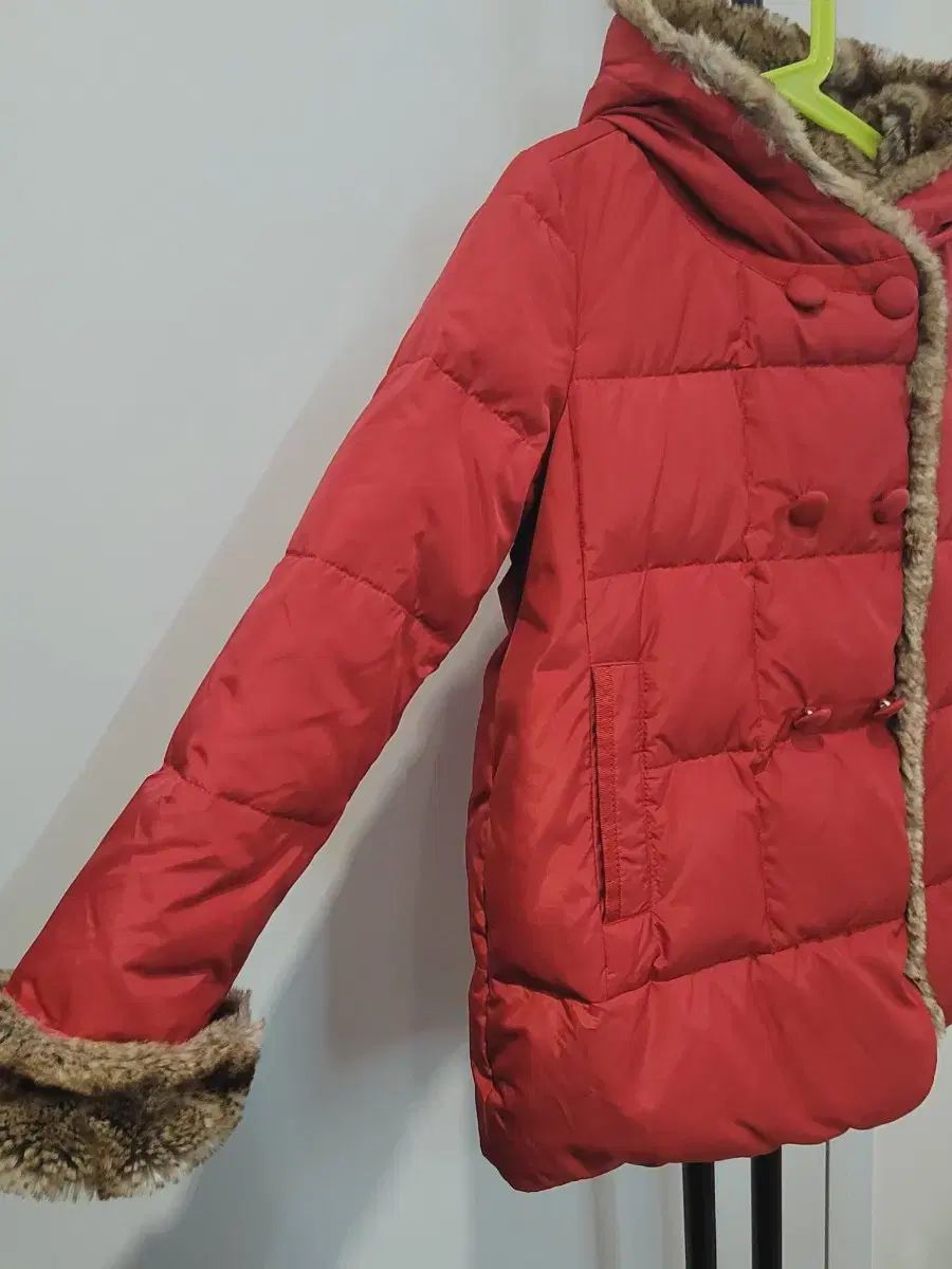  ビーンポール エコーファー トリミング ダウン パディング フード コート 120 その他 ジャケット ブルゾン