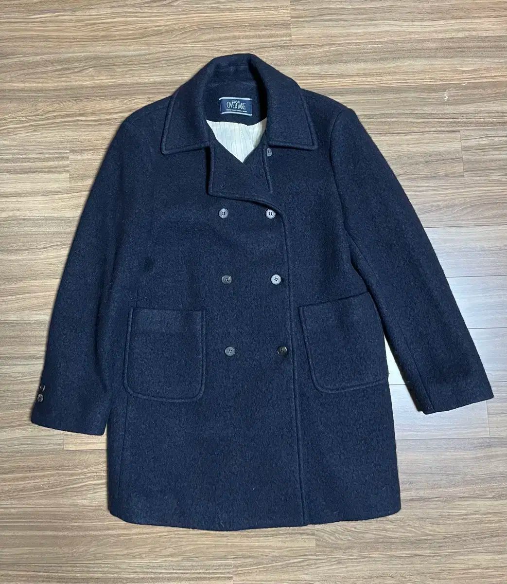 オーバテイク ダブル コート ブクールコート ハーフコート ピーコート