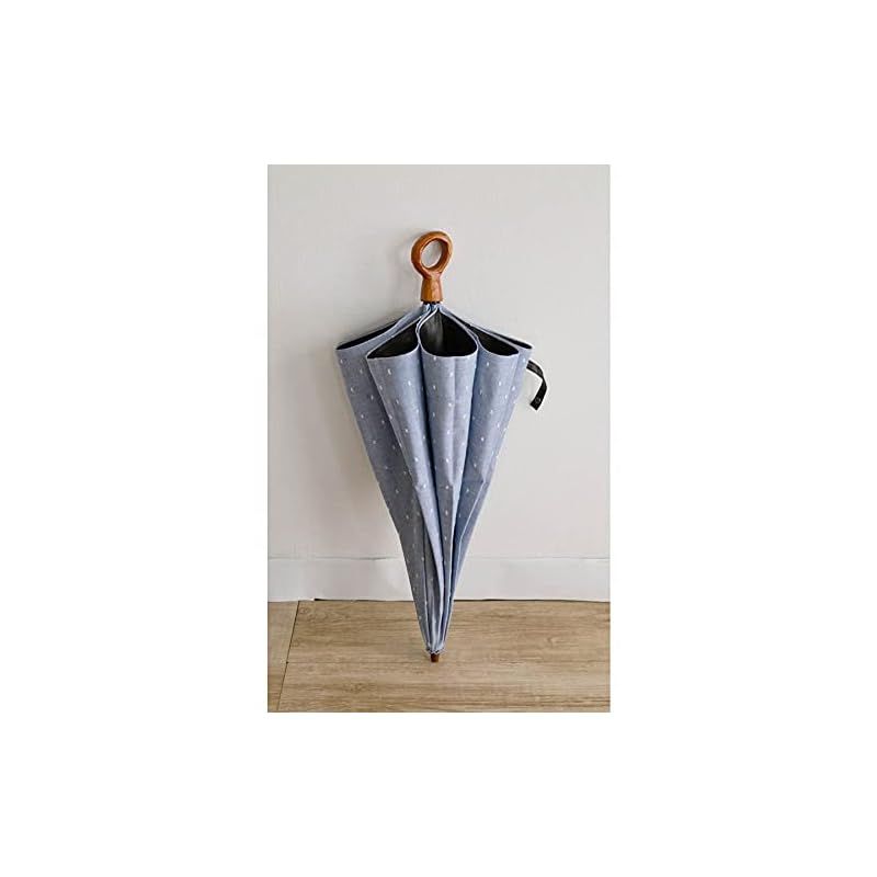  晴雨兼用 折りたたみ傘 1級遮光 2段折り 遮光率99.99％ フリンジドットシェード アイボリー ファッション雑貨 ベビー キッズ