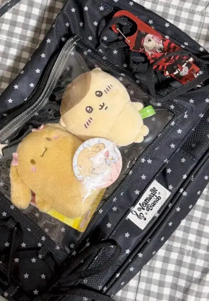 半ウォーク シースルー クロスバック ブラック 星パータン GINKGOPHARMACY_COM