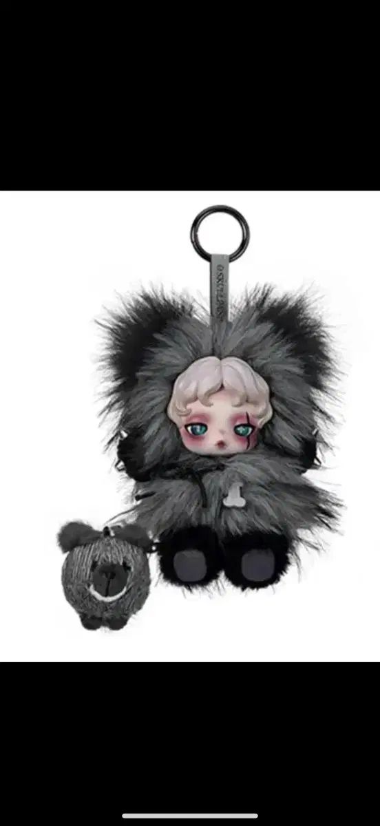 ポップマート スカルパンダ シリーズ ぬいぐるみ キーホルダー シークレットハニー 夢を守る子犬