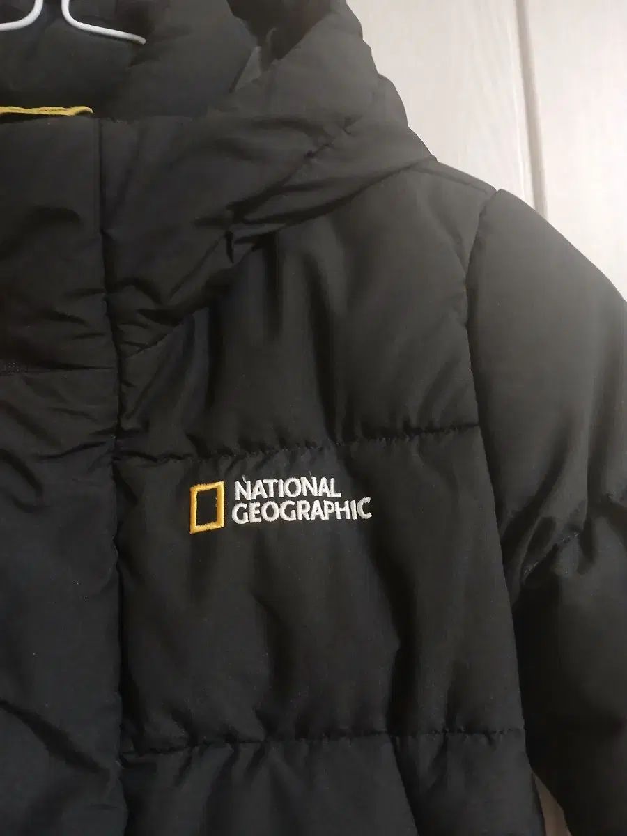 ナショナルジオグラフィック キッズ グースダウンロングダウンジャケット 110 ブラック