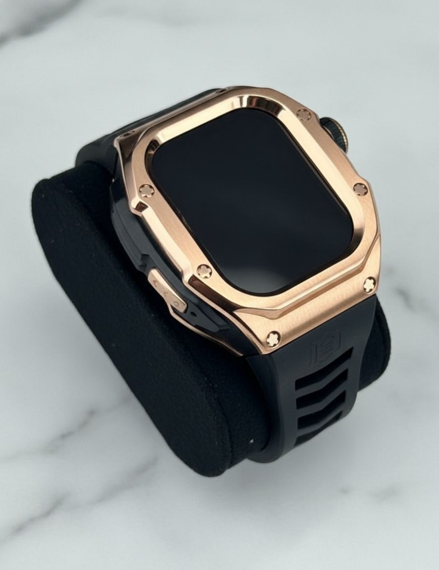 49mm ステンレスケース Apple Watch Ultra ラバーバンド アップルウォッチ ウルトラ 456