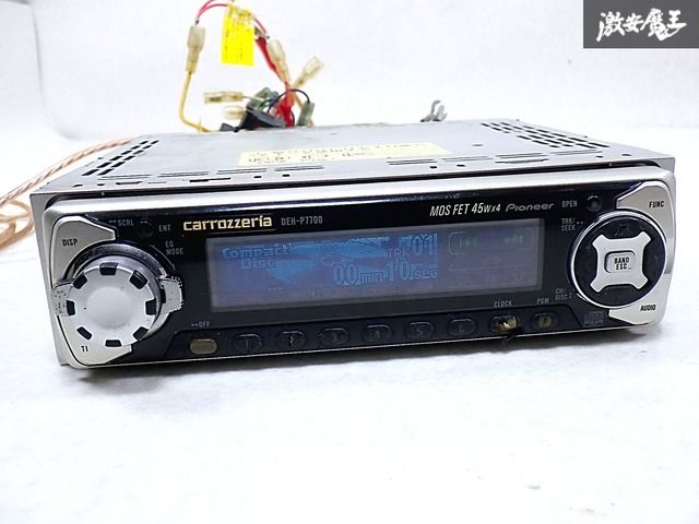 DEH-P7700 カロッツェリア carrozzeria CD ☆動作OK☆ プレイヤー