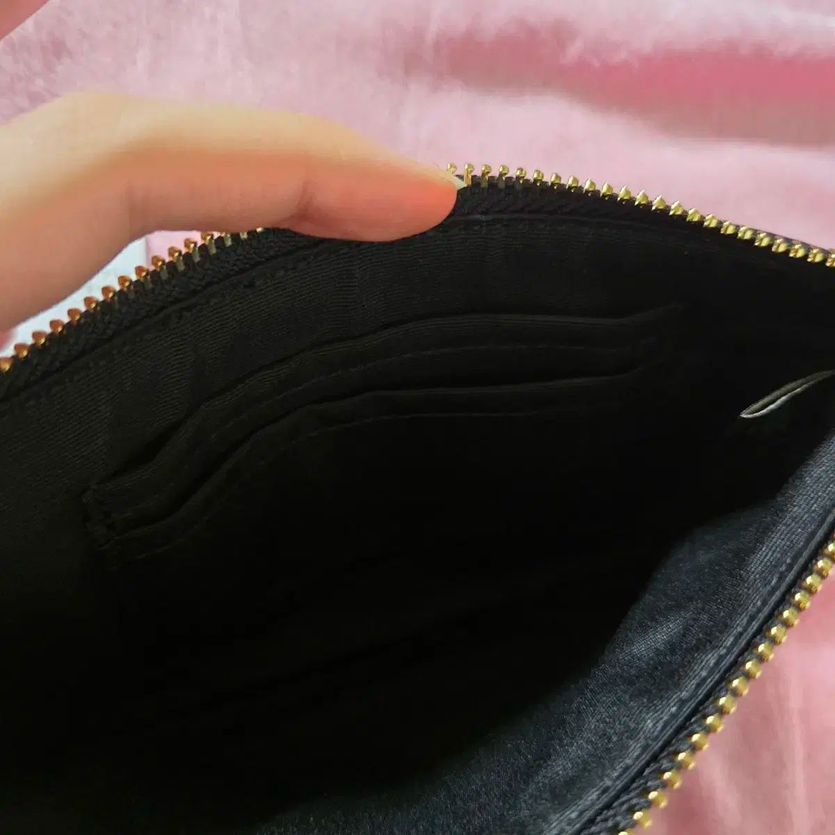  コーチ COACH ポーチ 財布 黒 クラッチバッグ 兼用 ミニバック クラッチバッグ バッグ